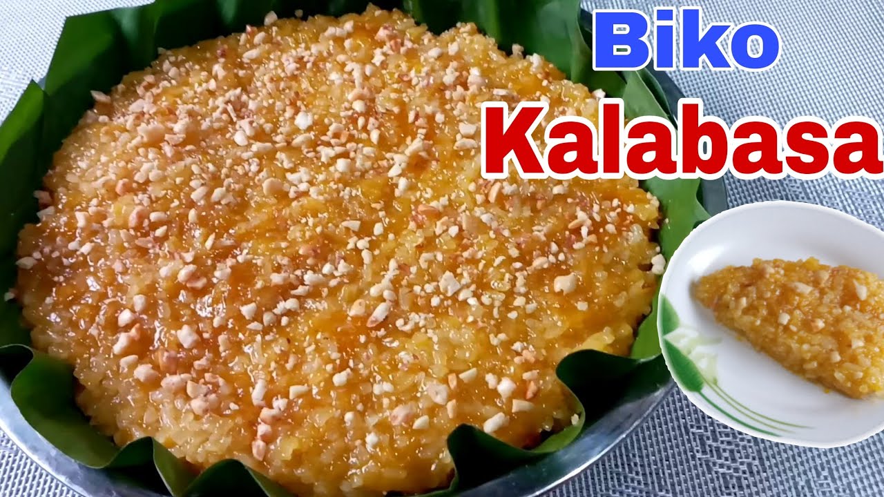How to make BIKO KALABASA/Simple and easy /  Pinoy meryenda