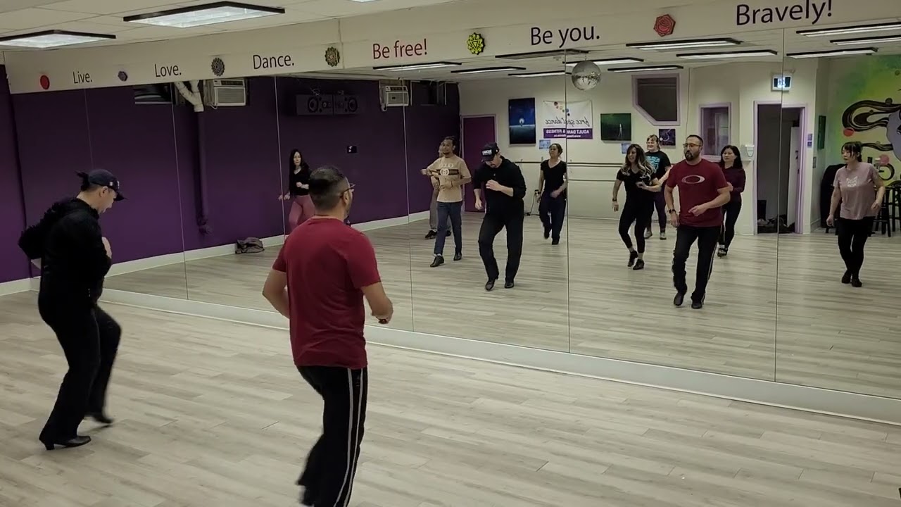 LA Salsa Footwork Intermediate/Advanced at Free Spirit Dance 