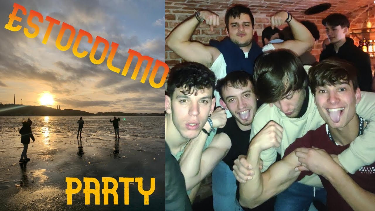C&Oacute;MO son las FIESTAS en SUECIA🎉🎉🥃🍾#erasmus #suecia #party