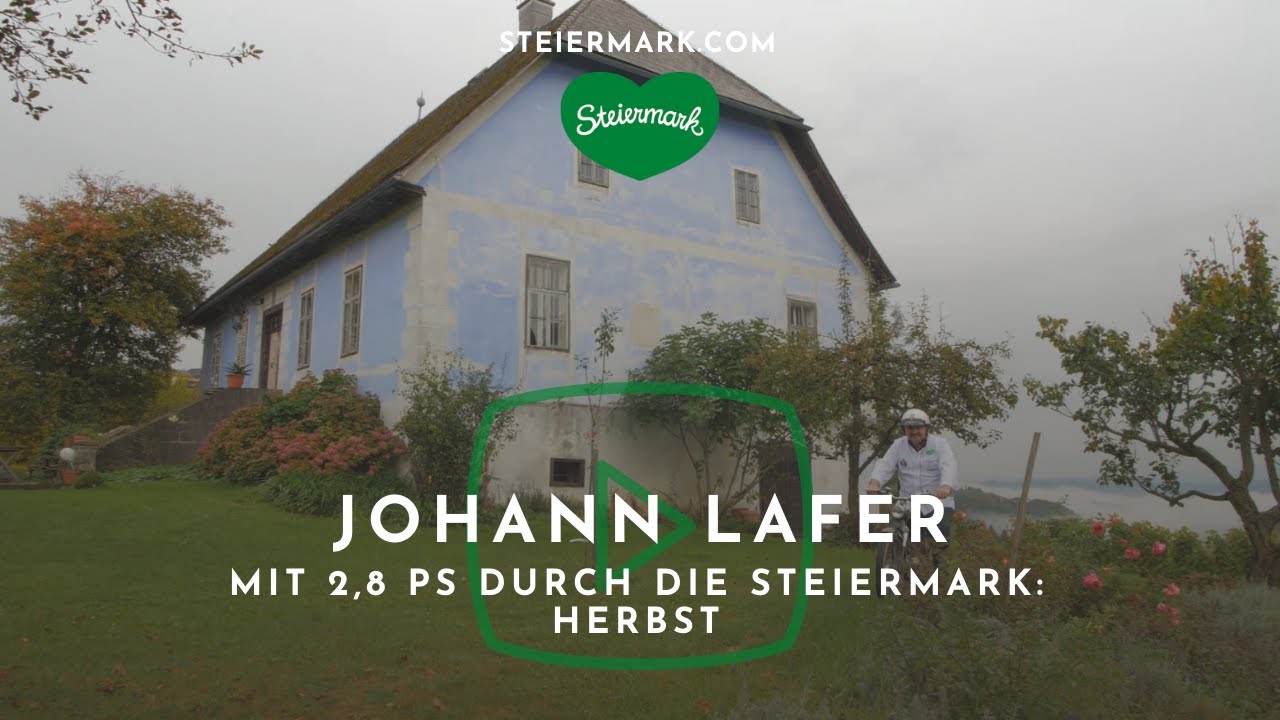 Johann Lafer: Mit 2,8 PS durch die Steiermark - Herbst