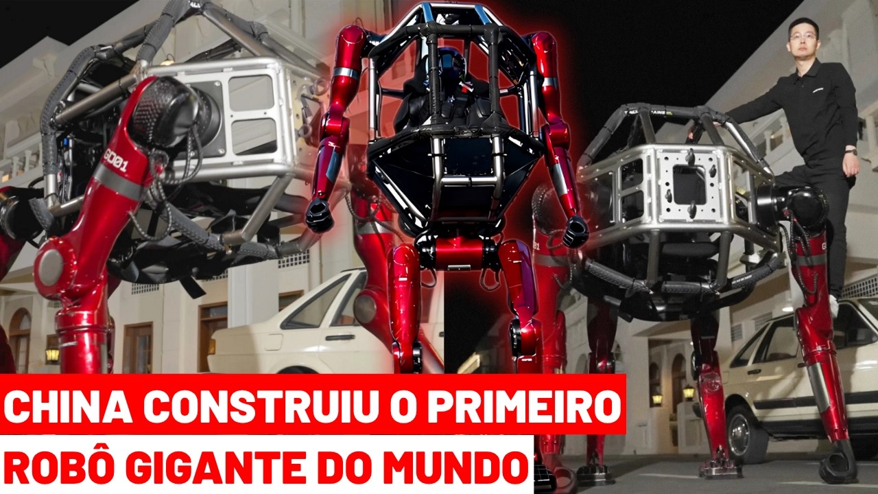 UNITREE GD01: O PRIMEIRO MECHA TRIPULADO DE PRODU&Ccedil;&Atilde;O EM MASSA DO MUNDO