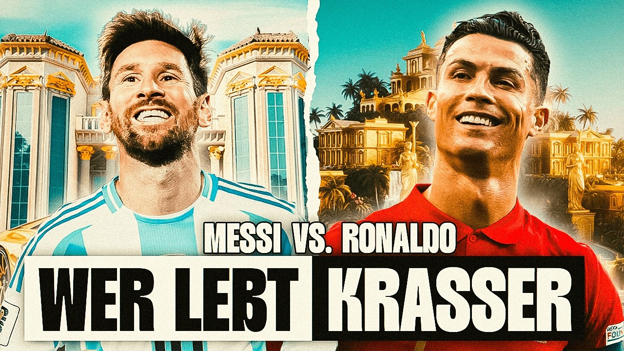 So KRASS leben Ronaldo und Messi WIRKLICH – Der Lifestyle-Vergleich