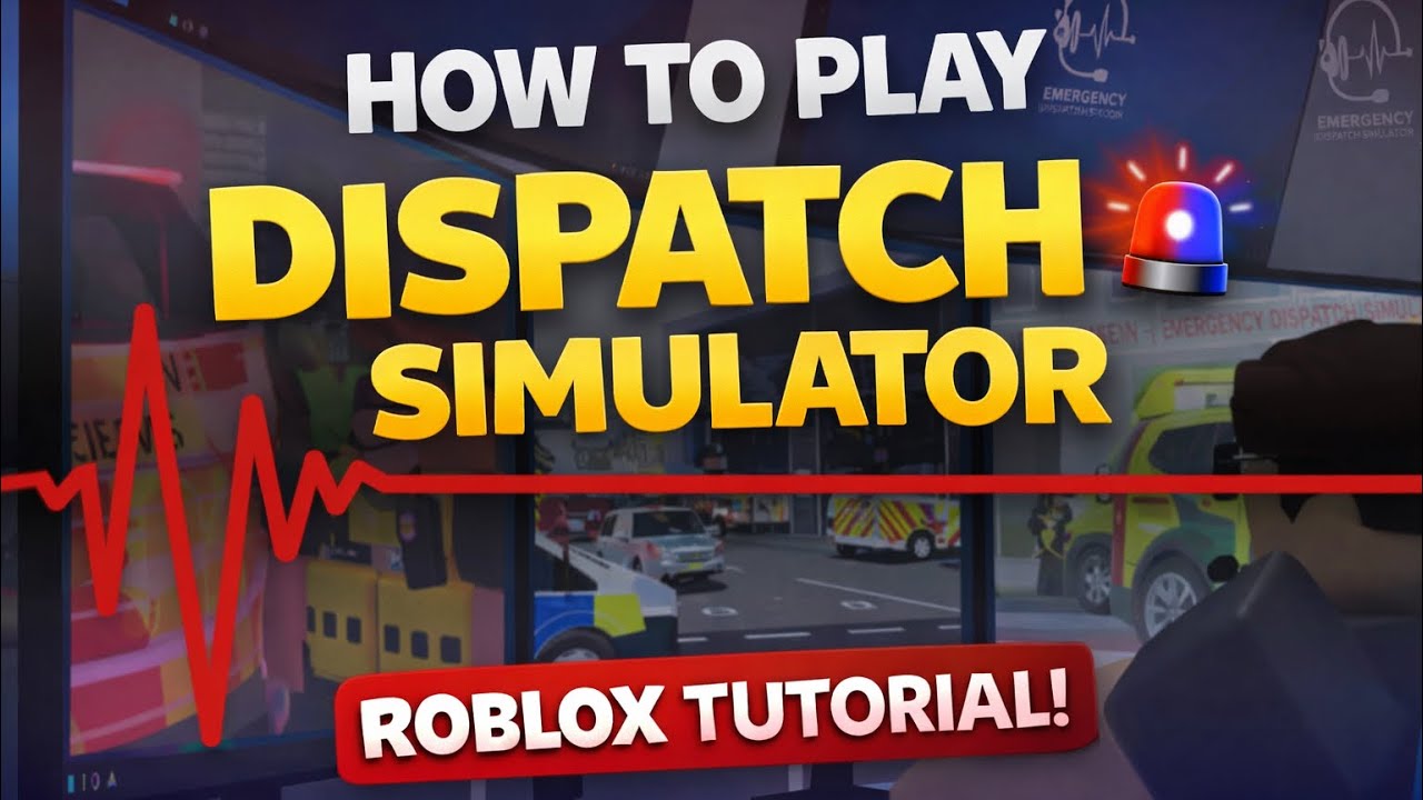 Как играть в Emergency Dispatch Simulator 🚨 | Учебное пособие по Roblox