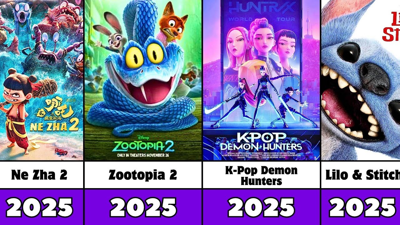 Список всех анимационных фильмов 2025 года | Disney, Pixar, DreamWorks и другие
