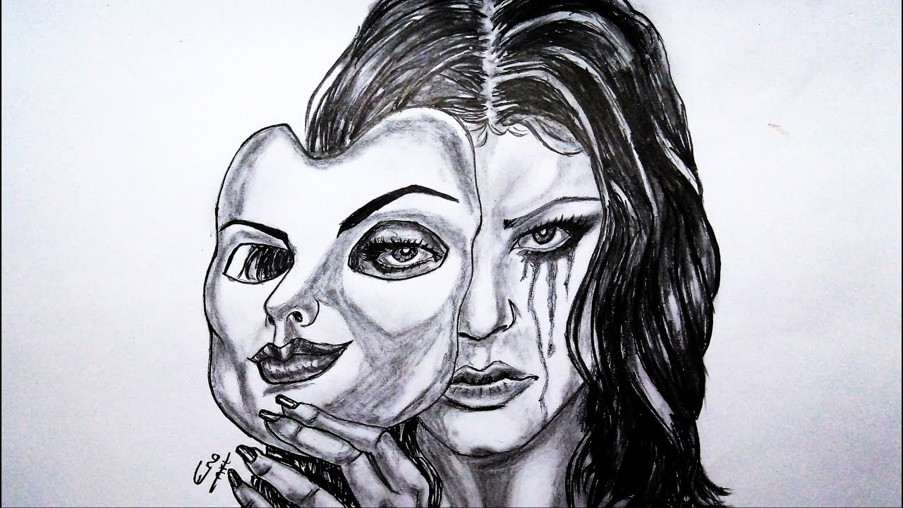 رسم سهل بالرصاص سلسلة الرسوم التعبيرية #15