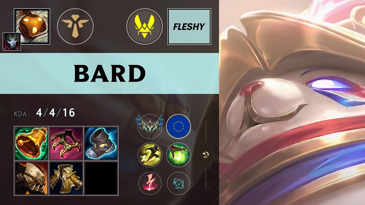 (VIT Fleshy) Bard Support vs Shaco - EUW Challenger Patch 26.16