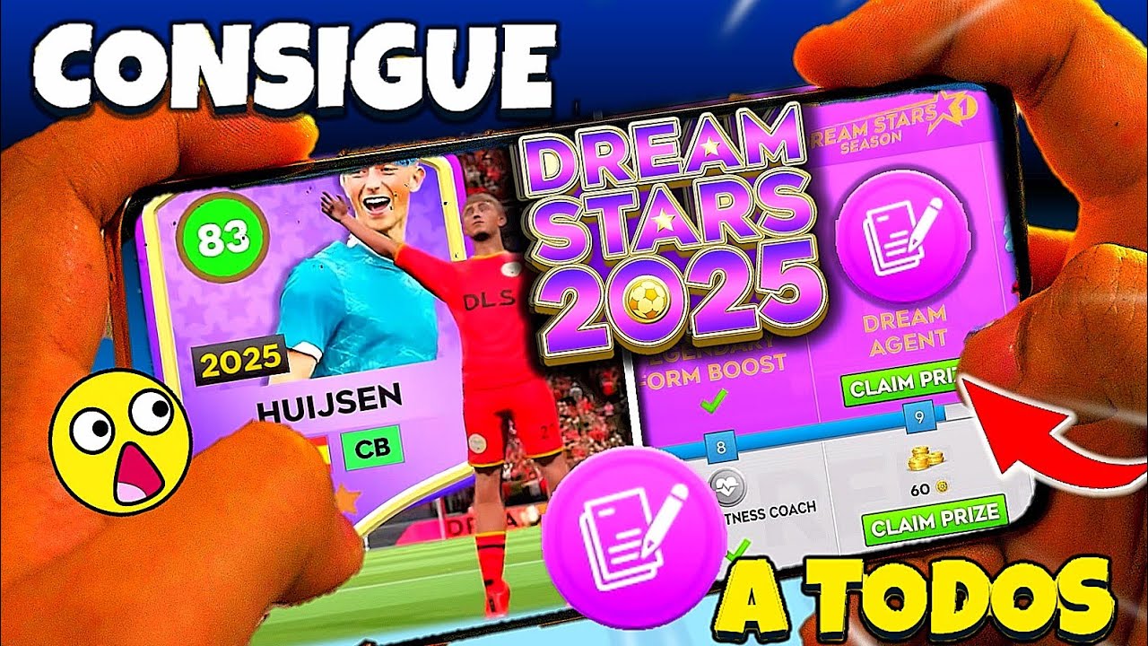 😱COMO CONSEGUIR los JUGADORES ESPECIALES Dream Stars DLS 25