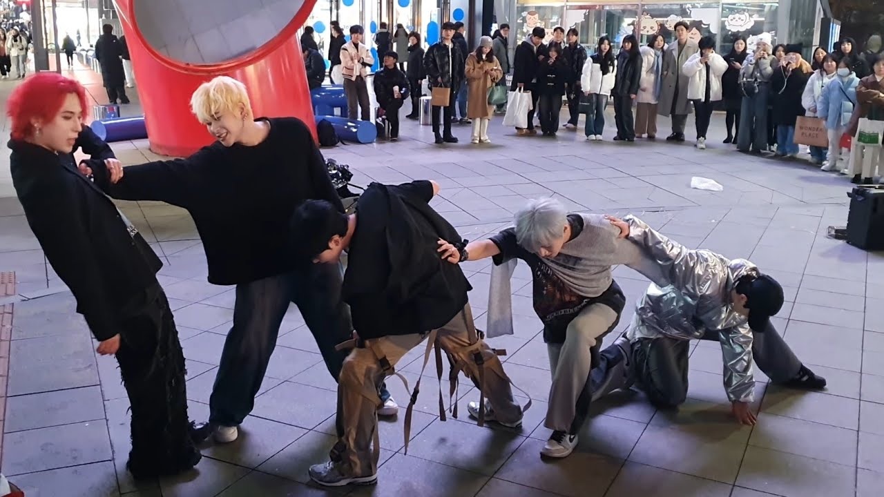 [STREET ARTIST] AQA. LONG TIME NO SEE. PASSION SINCHON BUSKING. 231202.