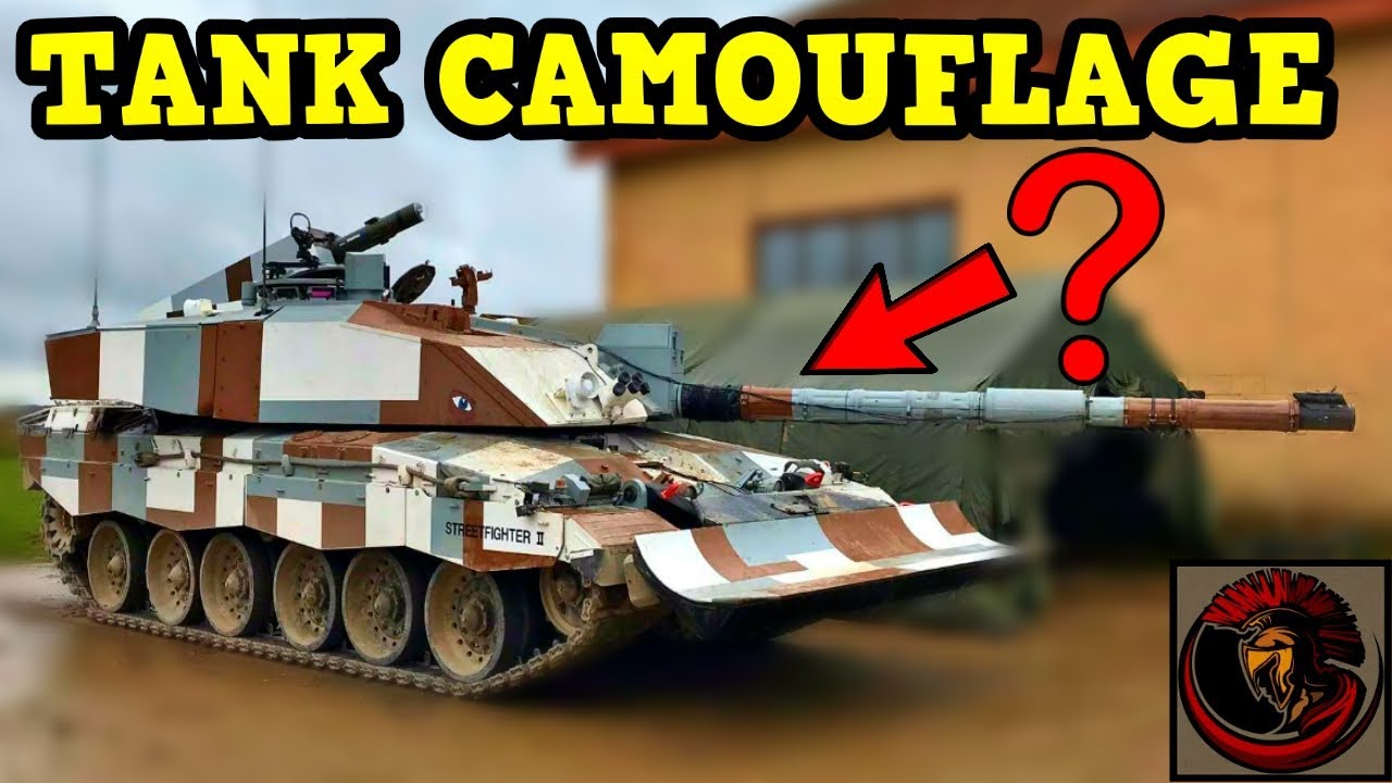 What is this strange Tank Camouflage?