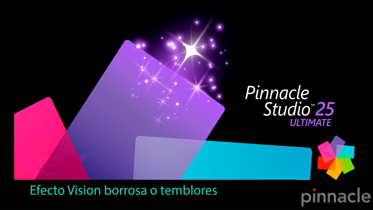 PINNACLE: Efecto Visión borrosa (no desenfoque) en zonas con movimiento y nitidas las fijas.