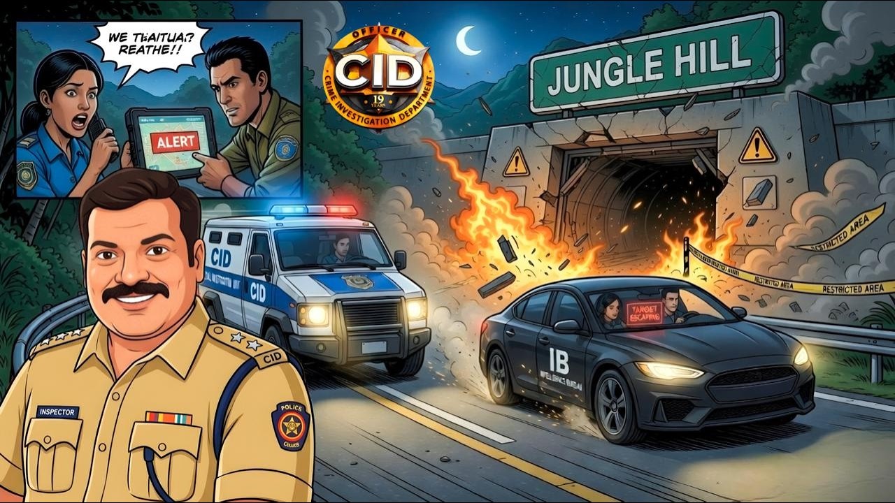 CID :The Secret Mission! |@littlenutmegrhymes Kids Story