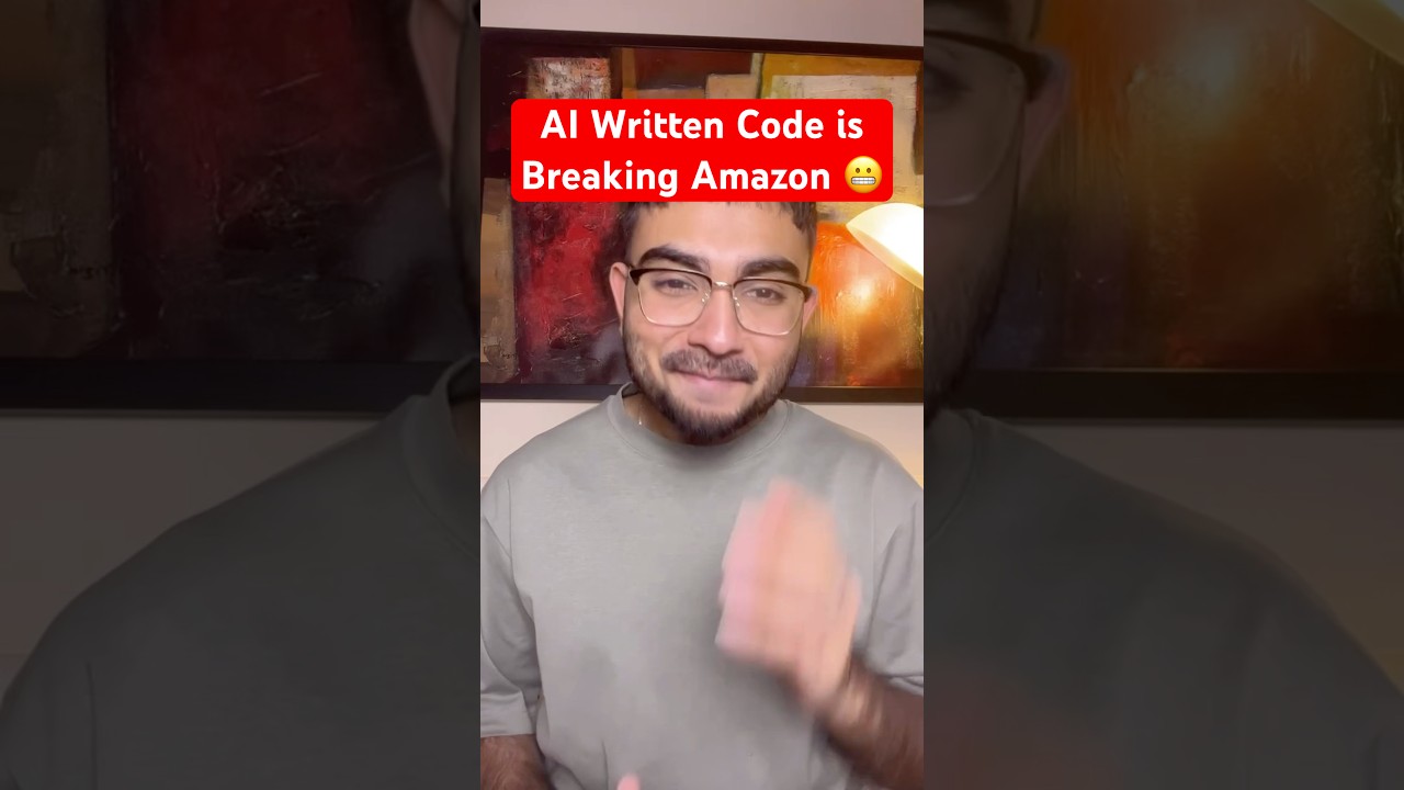 Код, написанный с использованием ИИ, ломает системы Amazon. #ai #tech