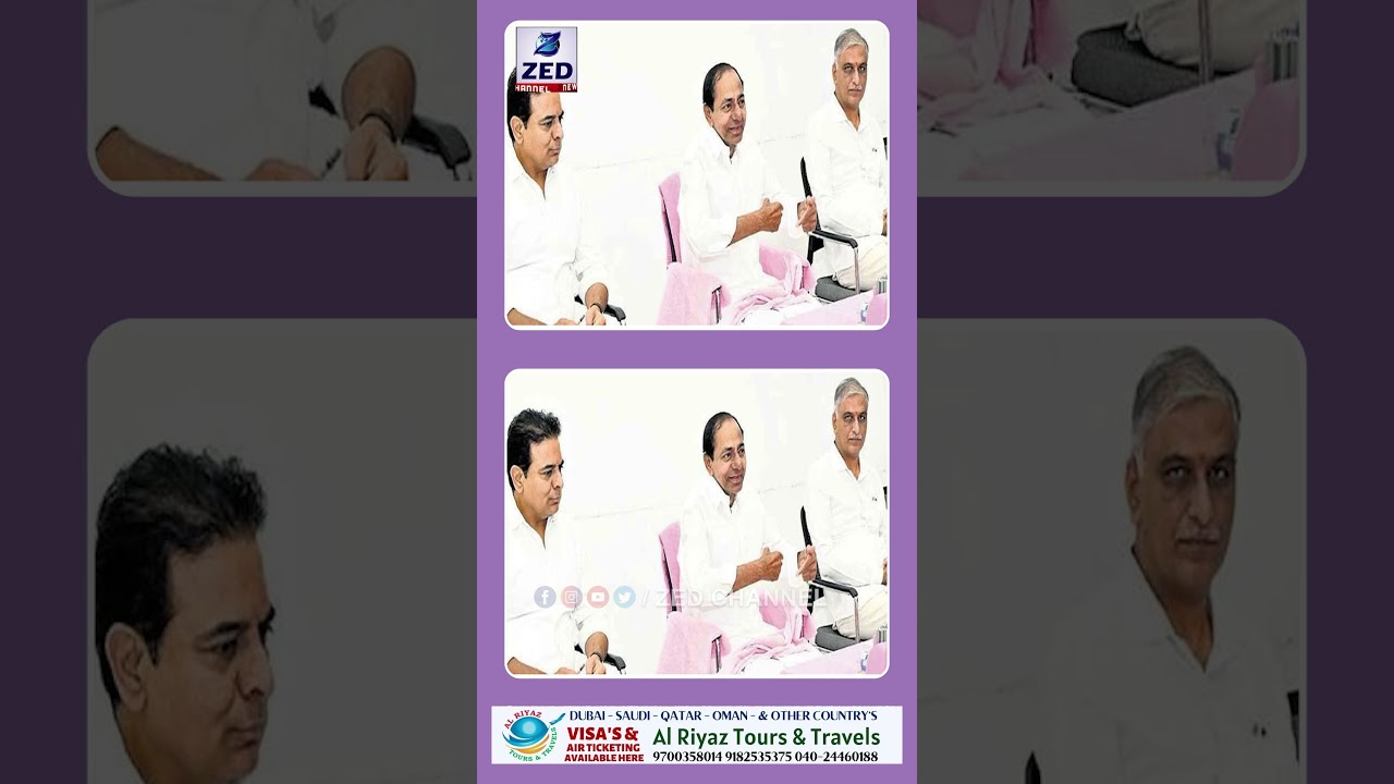 After SIT Questioning, KTR and Harish Rao Meet KCR Amid Summon Buzz