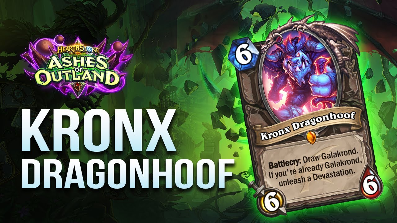 You are too late. His return is nigh! / Kronx Dragonhoof / Best Moments / Hearthstone