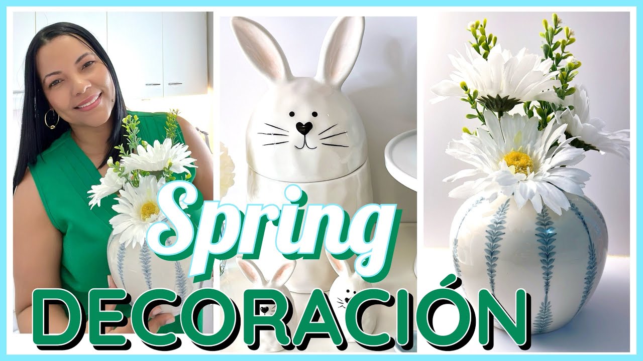DECORA CONMIGO UNA COCINA PEQUEÑA #easter2024 #primavera