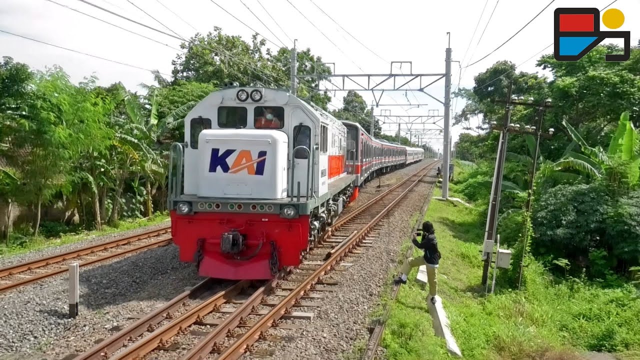 PERJALANAN TERAKHIR KRL JR205 DI YOGYAKARTA
