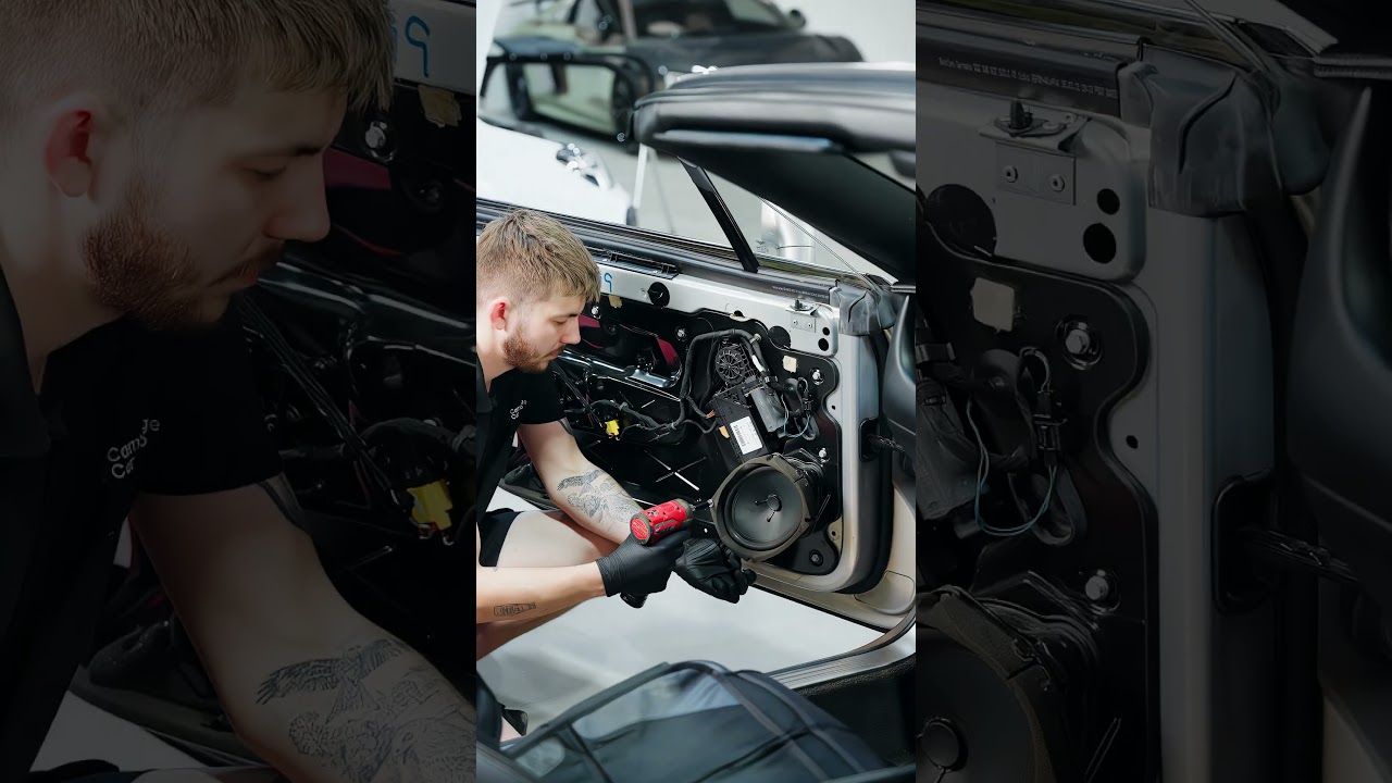 Bentley Door Card Removal & Speaker Upgrade | Cambridge Car Audio
