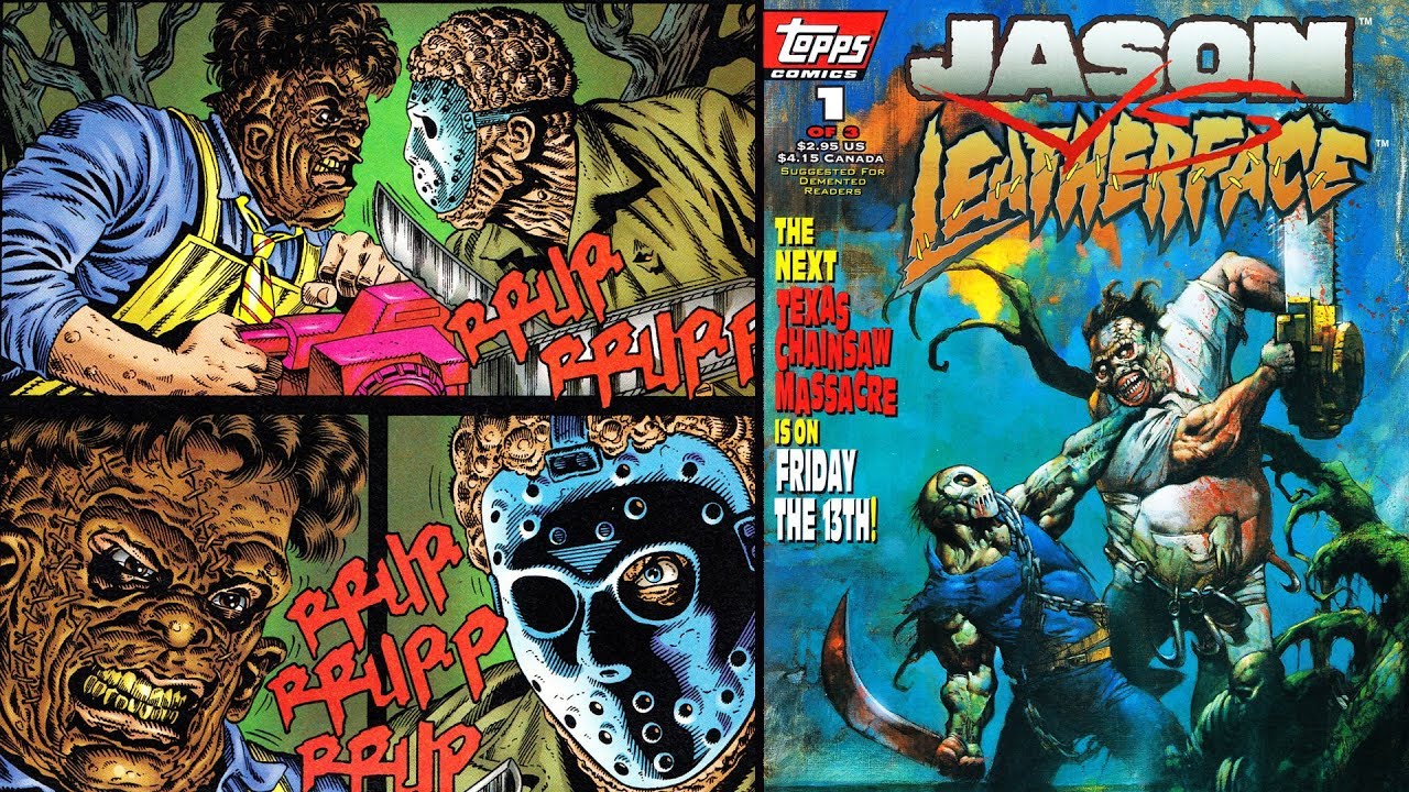 JASON vs LEATHERFACE - The Comic Book!