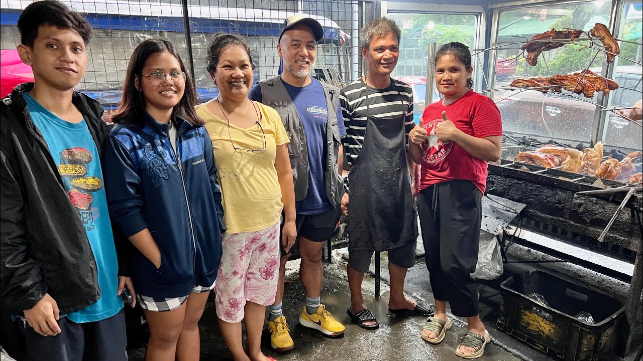 Meet the family that makes really good liempo, lechon manok & the beef pares! #filipinofoodforward