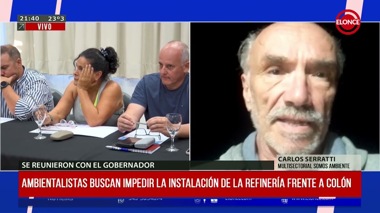 Ambientalistas buscan impedir la instalación de la refinería frente a Colón