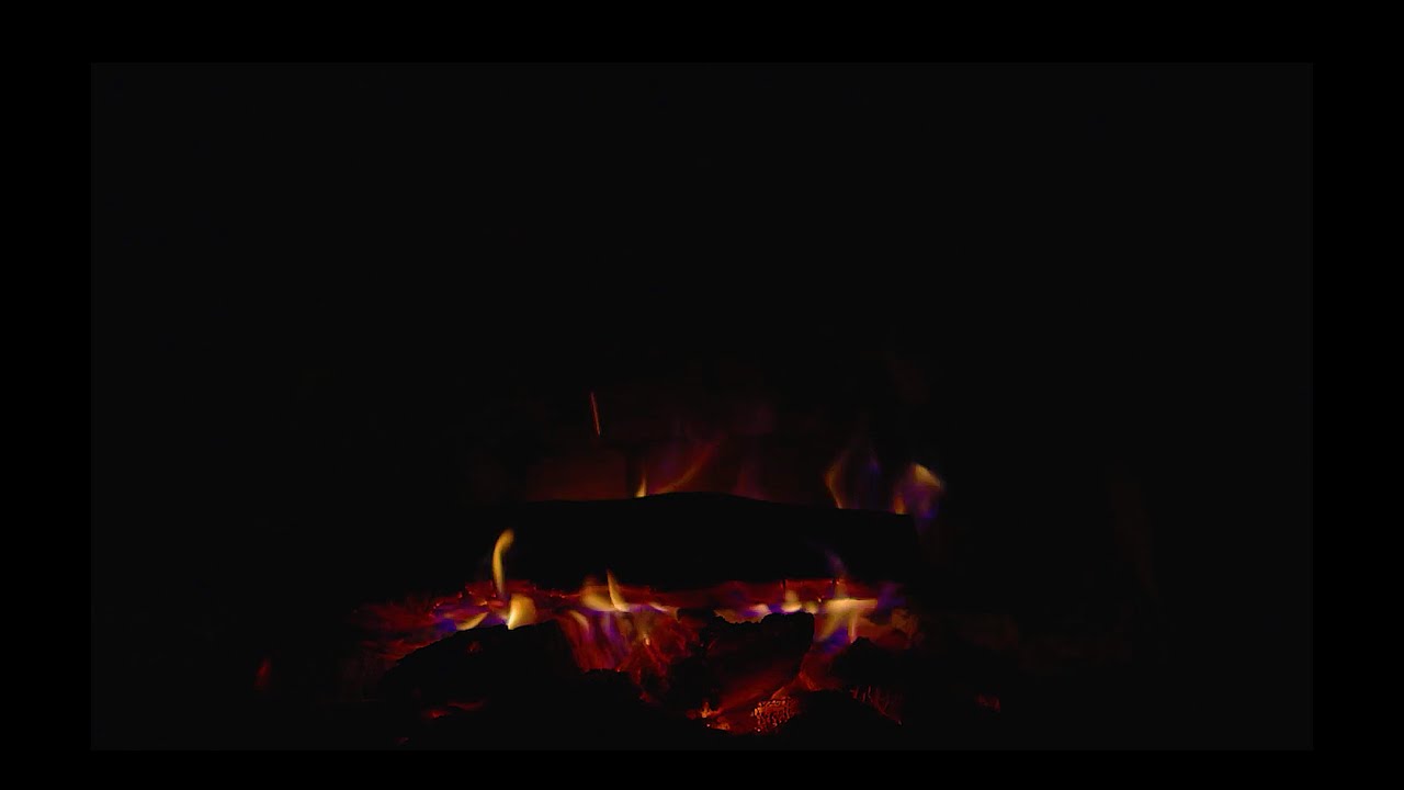 🔥 Fireplace Calm Ambience | Black Screen Crackling Fire for Deep Sleep, Focus, Study & Relaxation