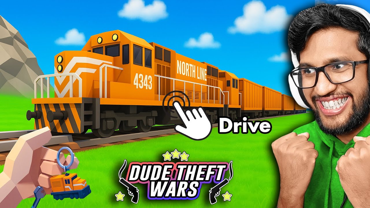 CAN I DRIVE TRAIN IN DUDE THEFT WARS?