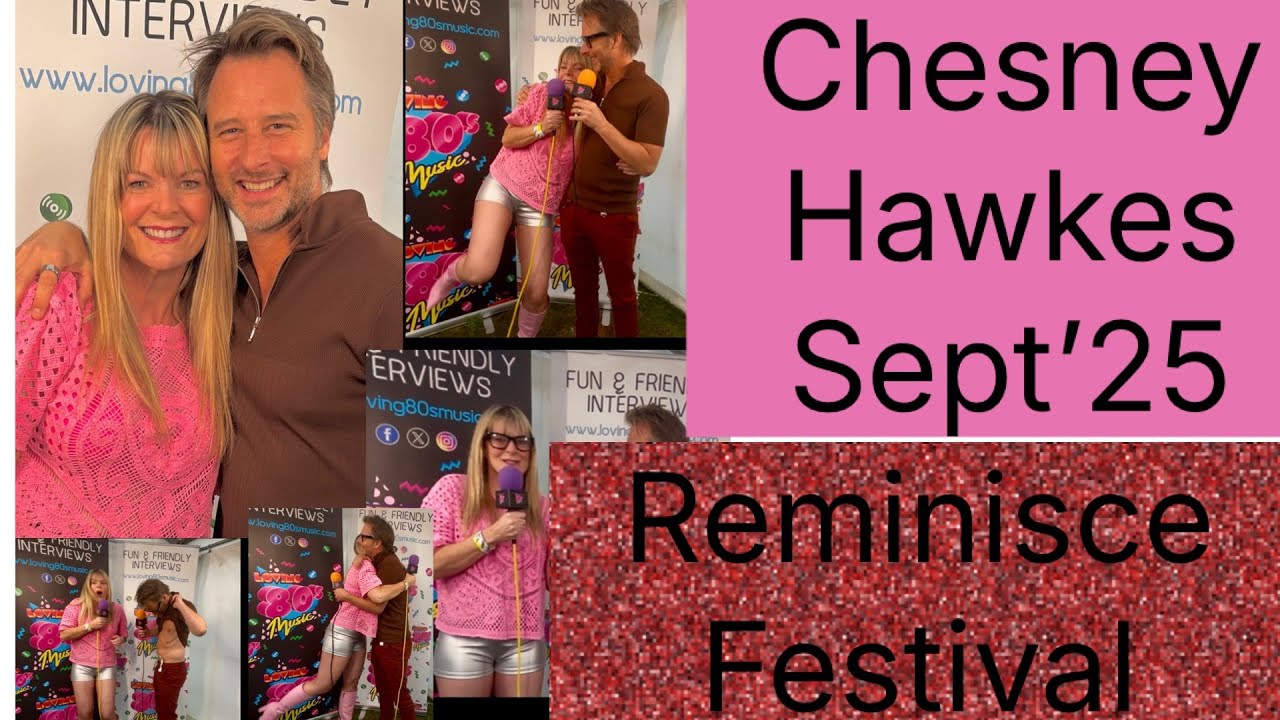 A bonkers chat with Chesney Hawkes - Reminisce Festival