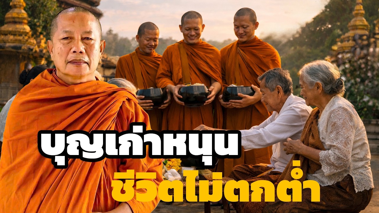 บุญเก่าหนุนนำชีวิต ธรรมะคลายทุกข์ พระมหาบุญช่วย ปัญญาวชิโร