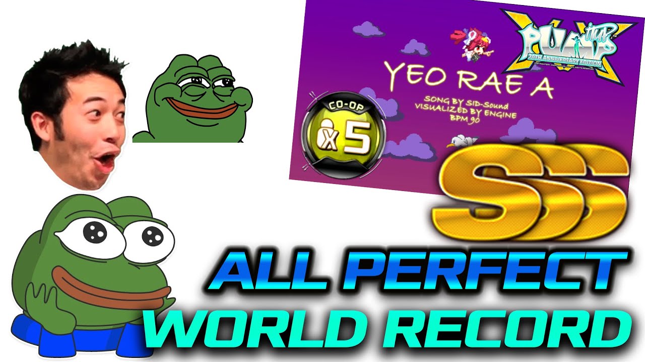 Yeo Rae A CO-OP X5 / Quintuple Performance | WORLD FIRST ALL PERFECT!! (SSS) | PUMP IT UP XX ✔