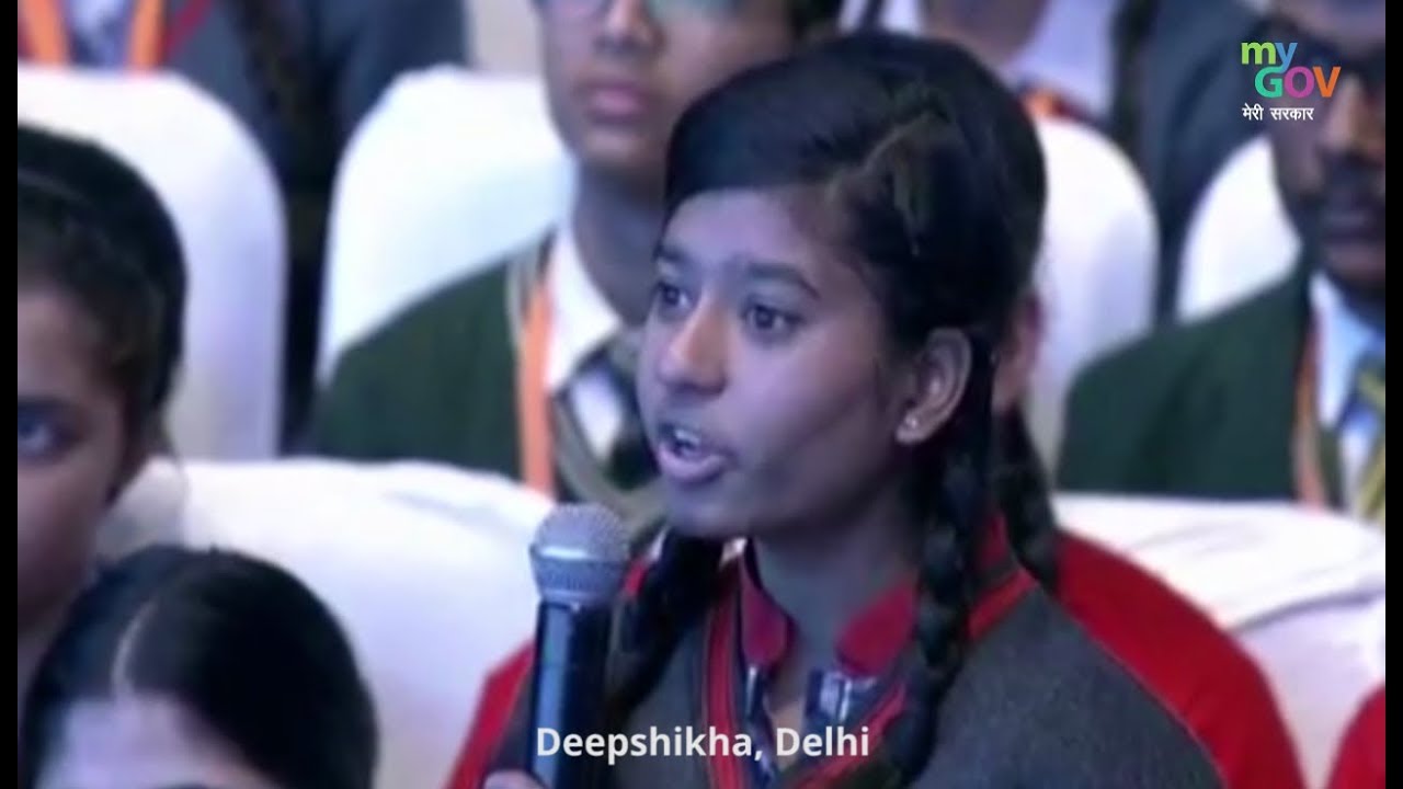 #ParikshaPeCharcha: PM Narendra Modi Answers Deepshikha's Question
