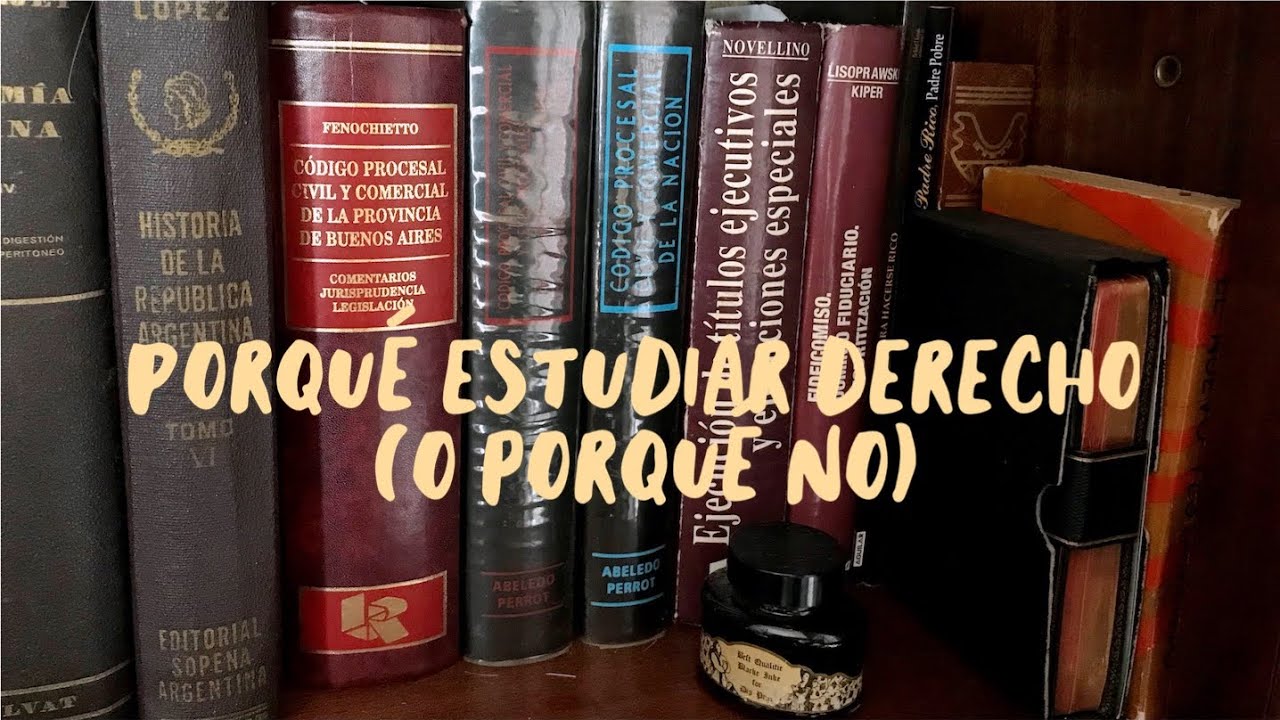 Estudiar derecho en Argentina // la carrera y salida laboral