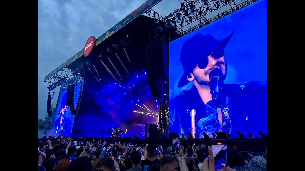 Azahriah feat. Desh: Habibi - Sziget Fesztivál, 2024.