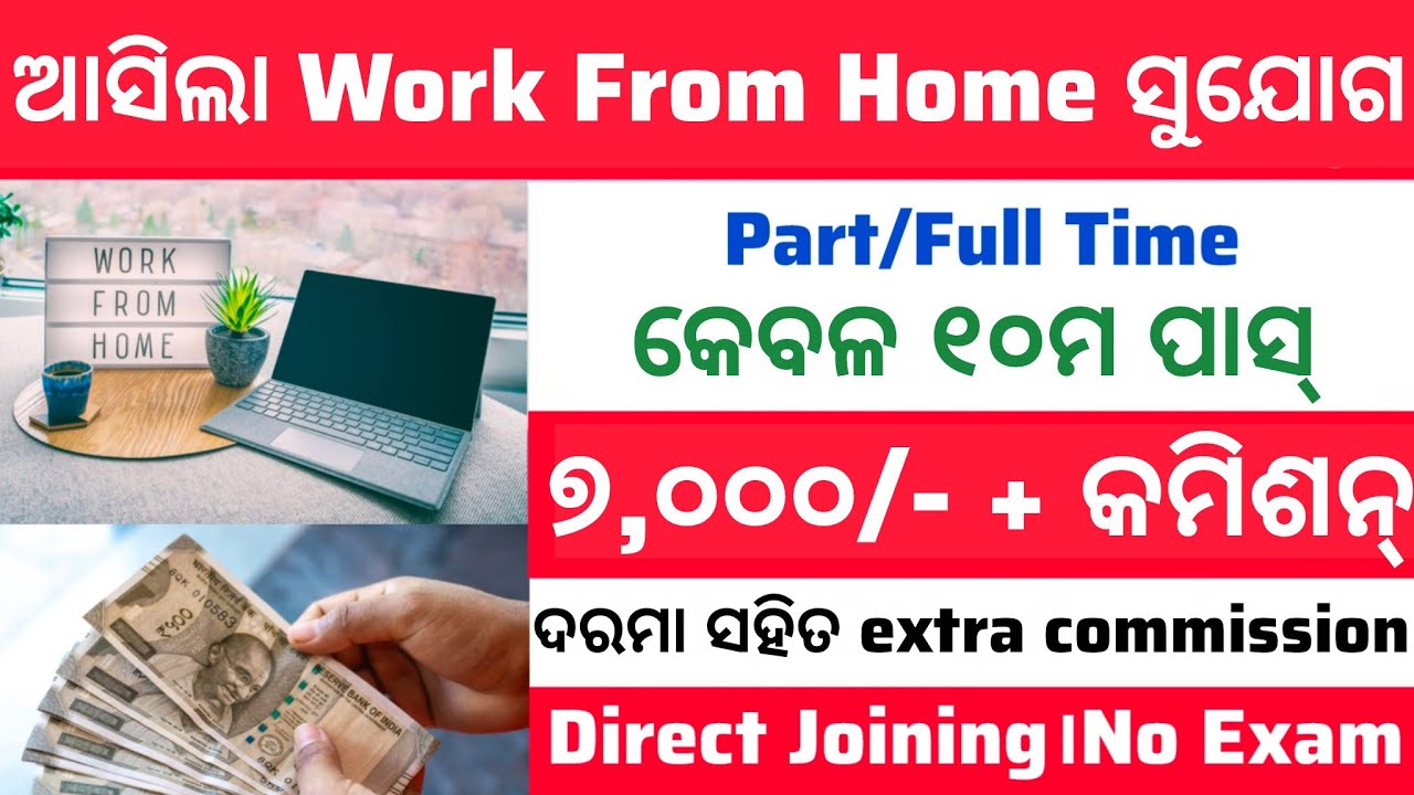 Work From Home Job 2026//10th Pass Jobs Apply Now//Salary 7k + Incentive//Part/Full Time Latest Jobs