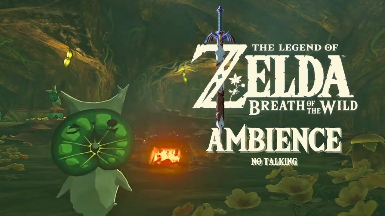 Hanging with Koroks | Breath of the Wild | 1 Hour Relaxing Zelda Ambience Sounds ASMR