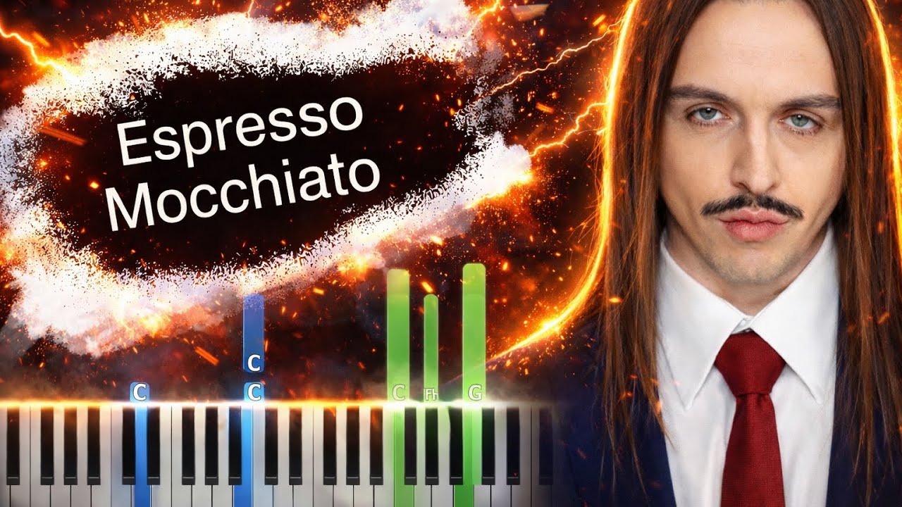 Tommy Cash - Espresso Macchiato | Estonia 🇪🇪 | Piano Tutorial
