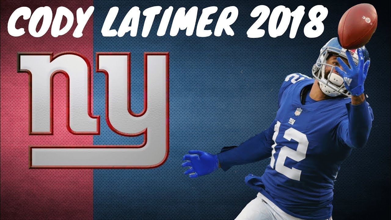 Cody Latimer 2018 Giants Highlights