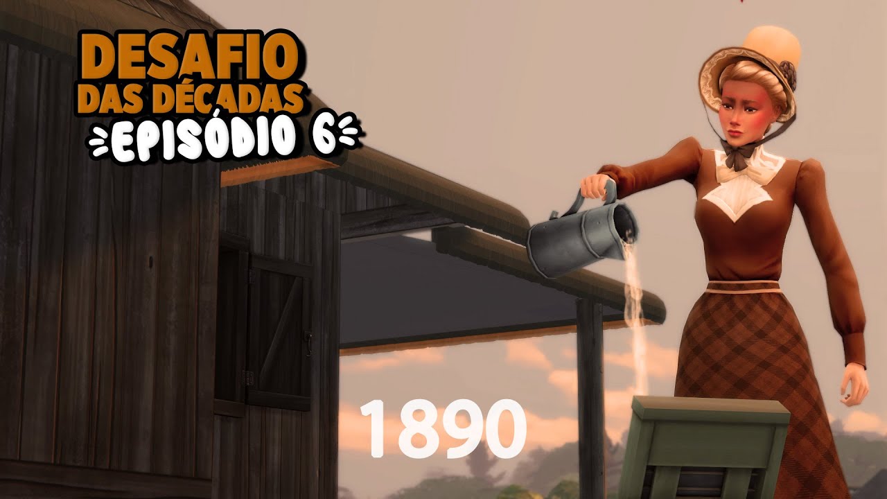 DEIXANDO A CASA EM ORDEM EM 1890 #06 Desafio das d&eacute;cadas | The Sims 4
