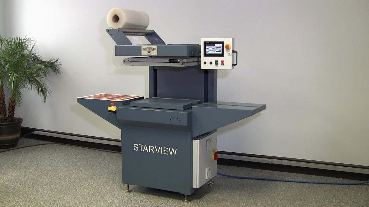 Starview's SP and SP/IR Series Semi-automatic Skin Packaging Machines