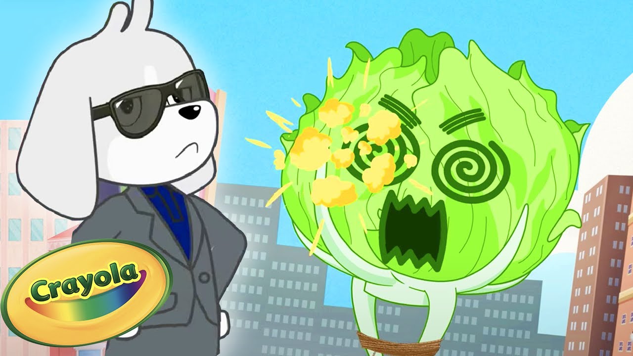 The Ultimate Lettuce Monster Movie! 🥬 Crayola Scribble Scrubbie Pets | Cartoons for Kids
