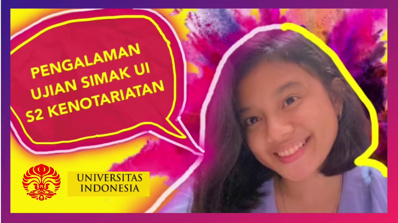 Pengalaman Ujian Simak Online Universitas Indonesia 2020  ( Magister Kenotariatan UI )
