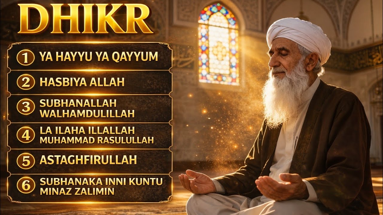Powerful Dhikr Playlist | Relaxing Islamic Meditation for the Soul