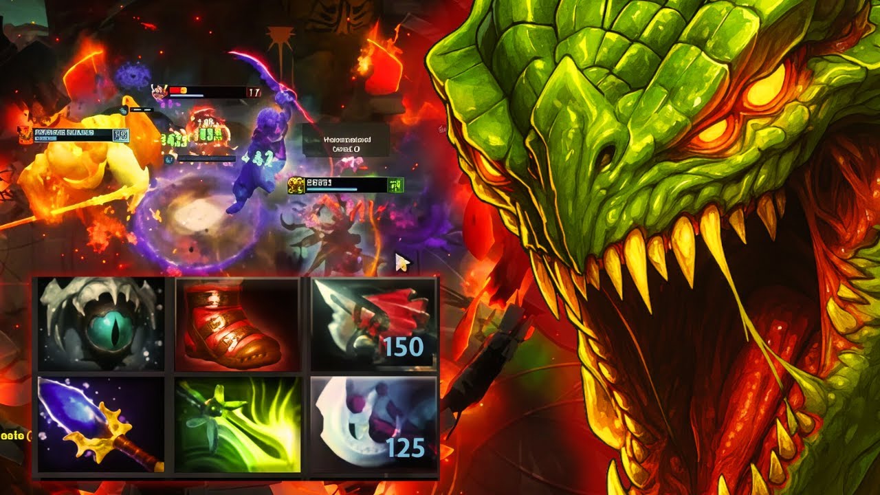 Enemies CAN’T Handle This Venomancer Carry Build in 7.39e Dota 2
