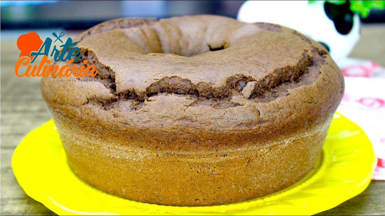 BOLO SIMPLES DE CHOCOLATE