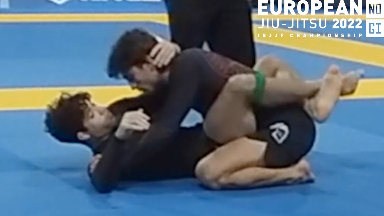 Lucas Rodrigues v Ilias Dikelis / European Championship No-Gi 2022