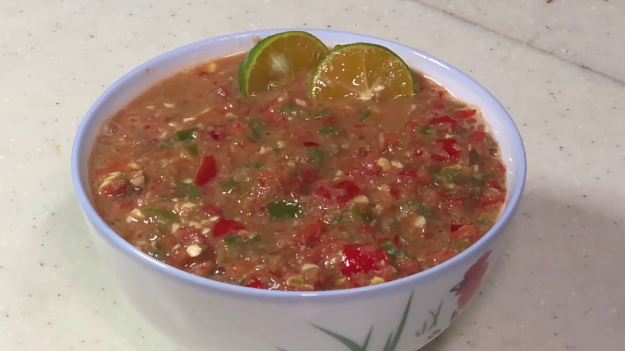 Sambal belacan Малайзийская паста чили [с английскими субтитрами]