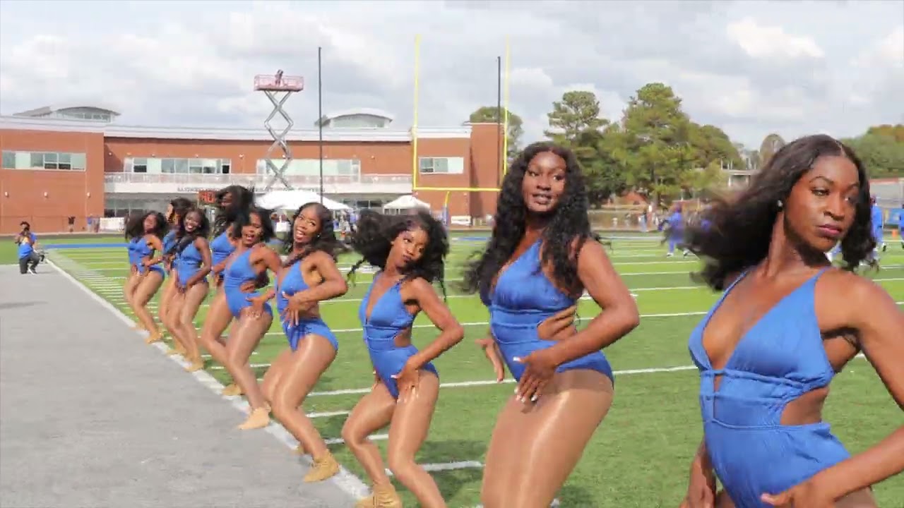 The FVSU Blue Machine Marching Band V.S Benedict College - Halftime Show  2024