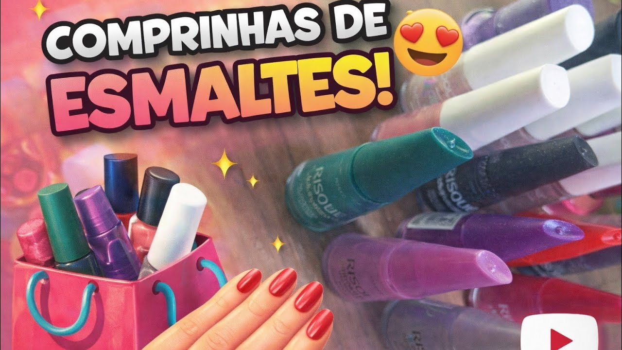 Novas Comprinhas de esmaltes | Lindos esmaltes ✨️💅