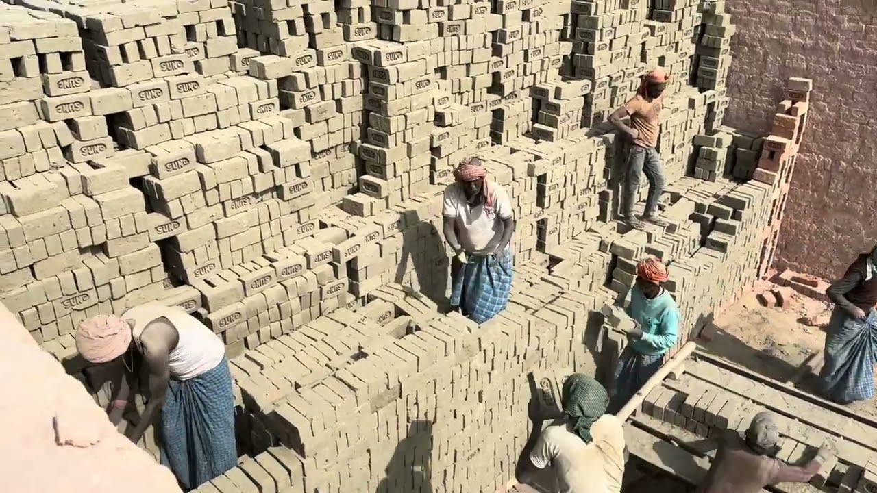 BENGAL BOJHAI #bricks #bojhai #chemni #bihar #highdraft #bhatta #hawabhatta