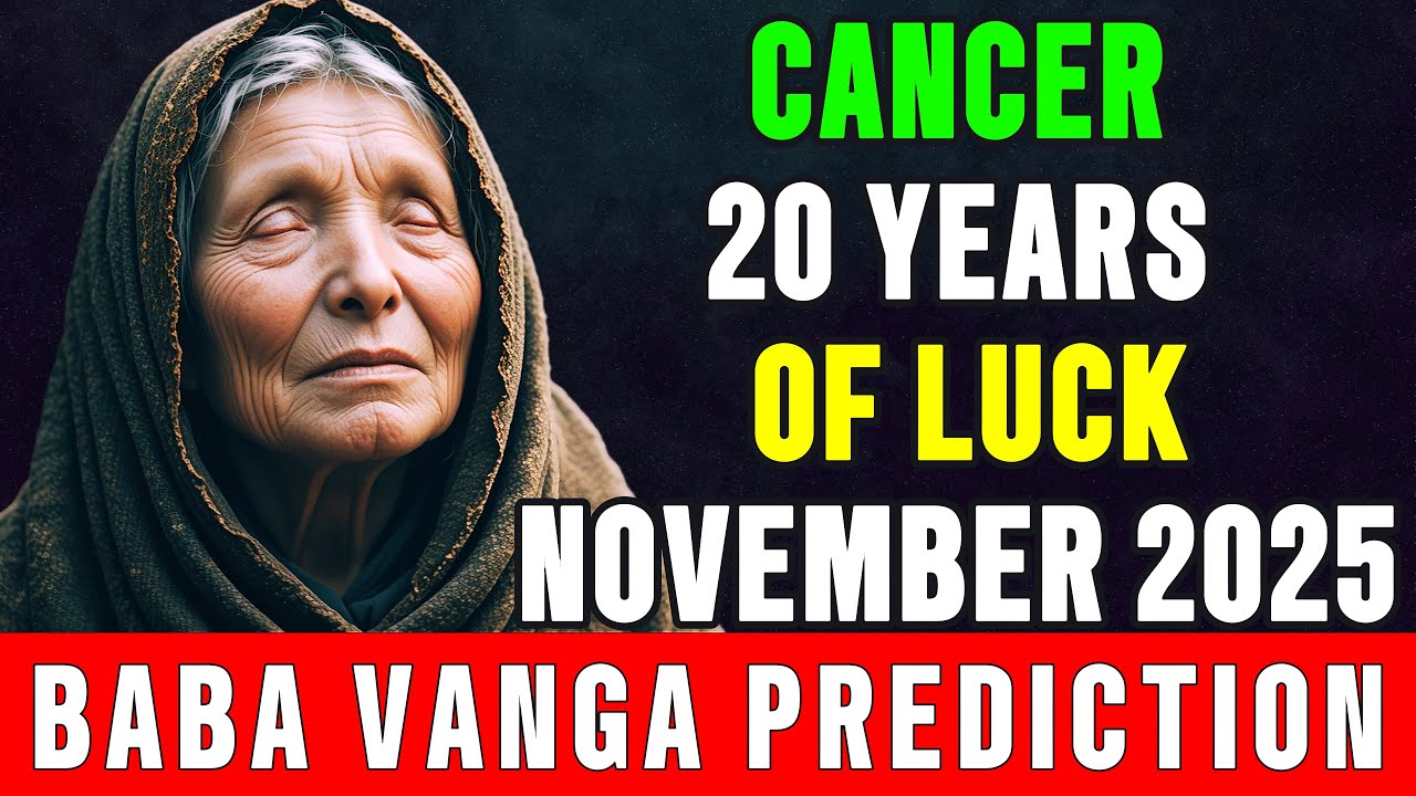 CANCER ♋ Massive Luck Begins in NOVEMBER 2025! 20 Years of Fortune!