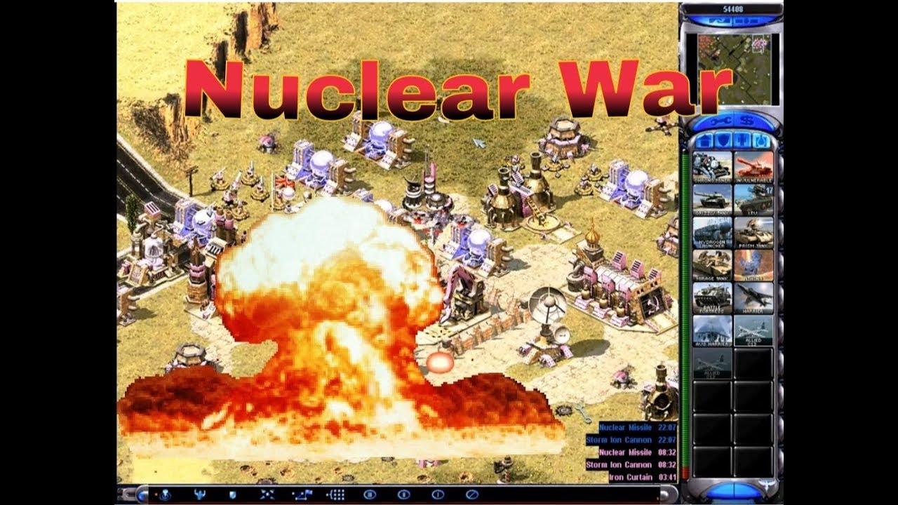 Red Alert 2 - Destroy all enemies with nuclear weapons